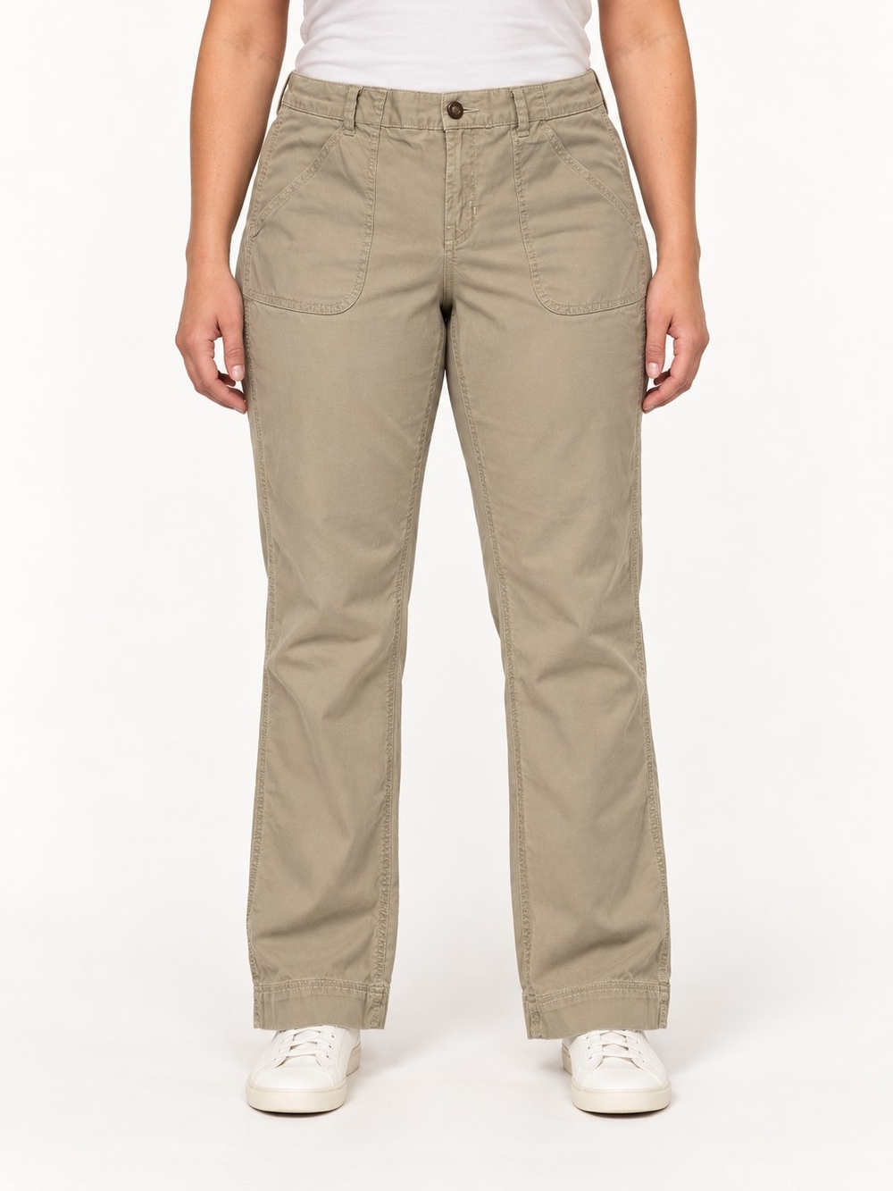 The North Face Women's Straight-Leg Jeans in Khaki